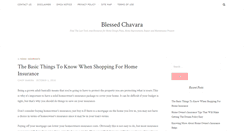 Desktop Screenshot of blessedchavara.org